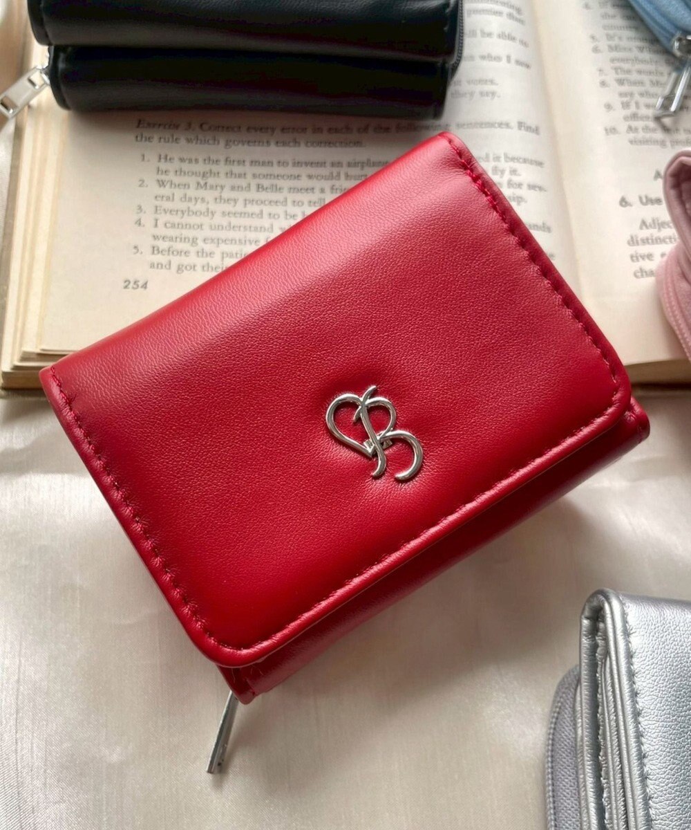 WEGO イニシャルパーツミニウォレット 