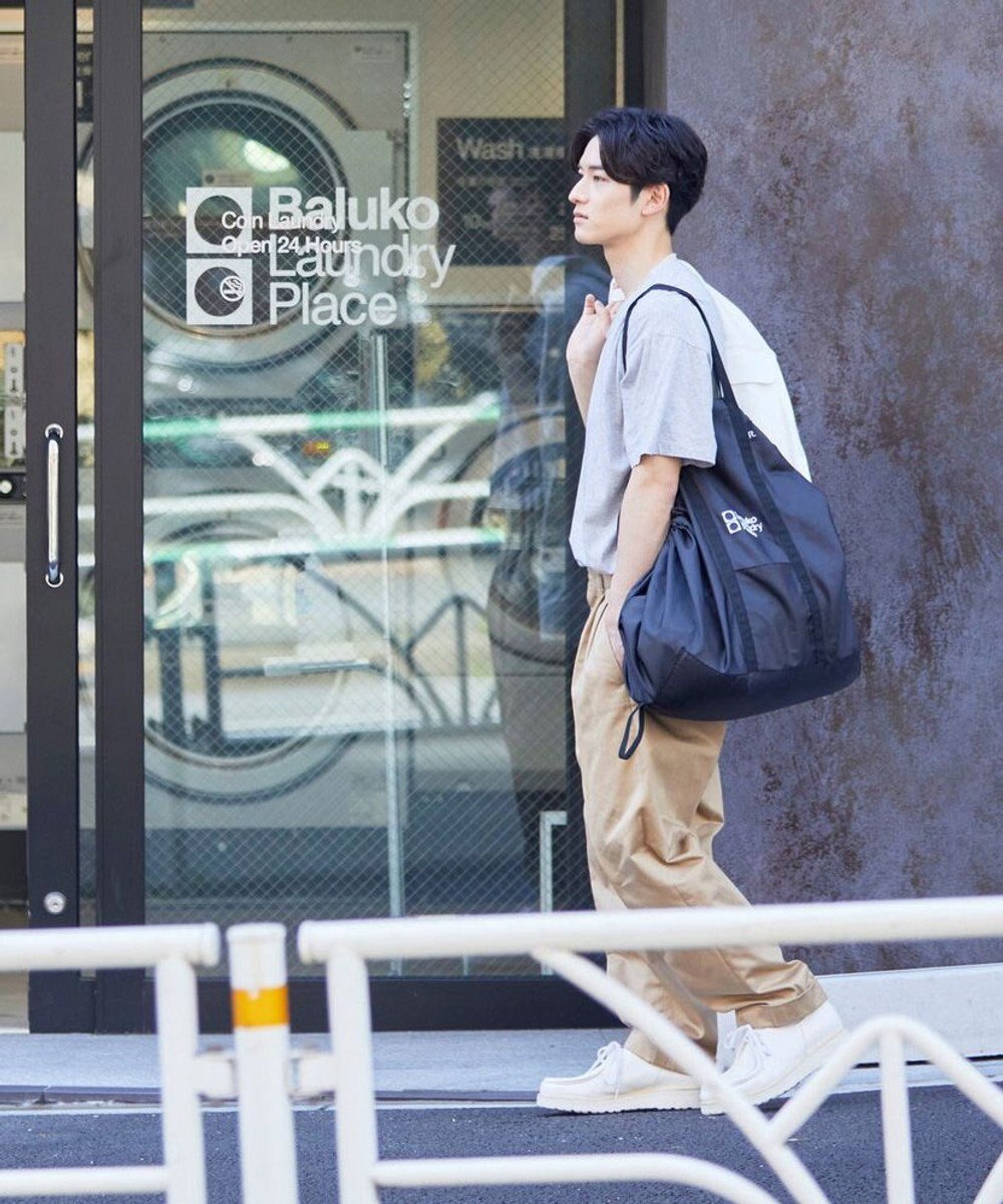 ROOTOTE 9657【BLT×RT コラボ商品】RT. Baluko Laundry Place.ランドリーバッグ. フロシキ 