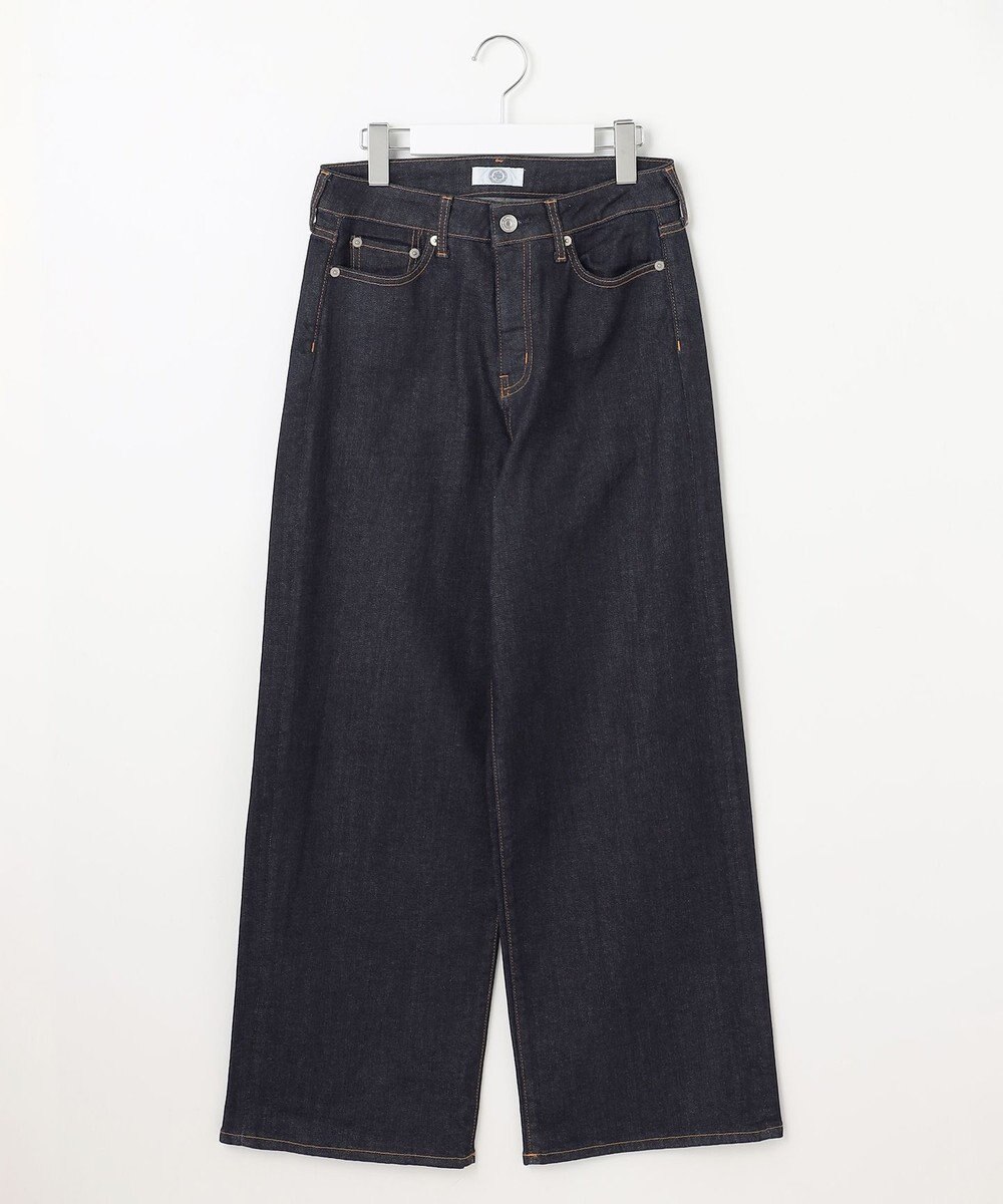 J.PRESS LADIES 【洗える】BASIC STRETCH DENIM ワイド ストレート デニム 