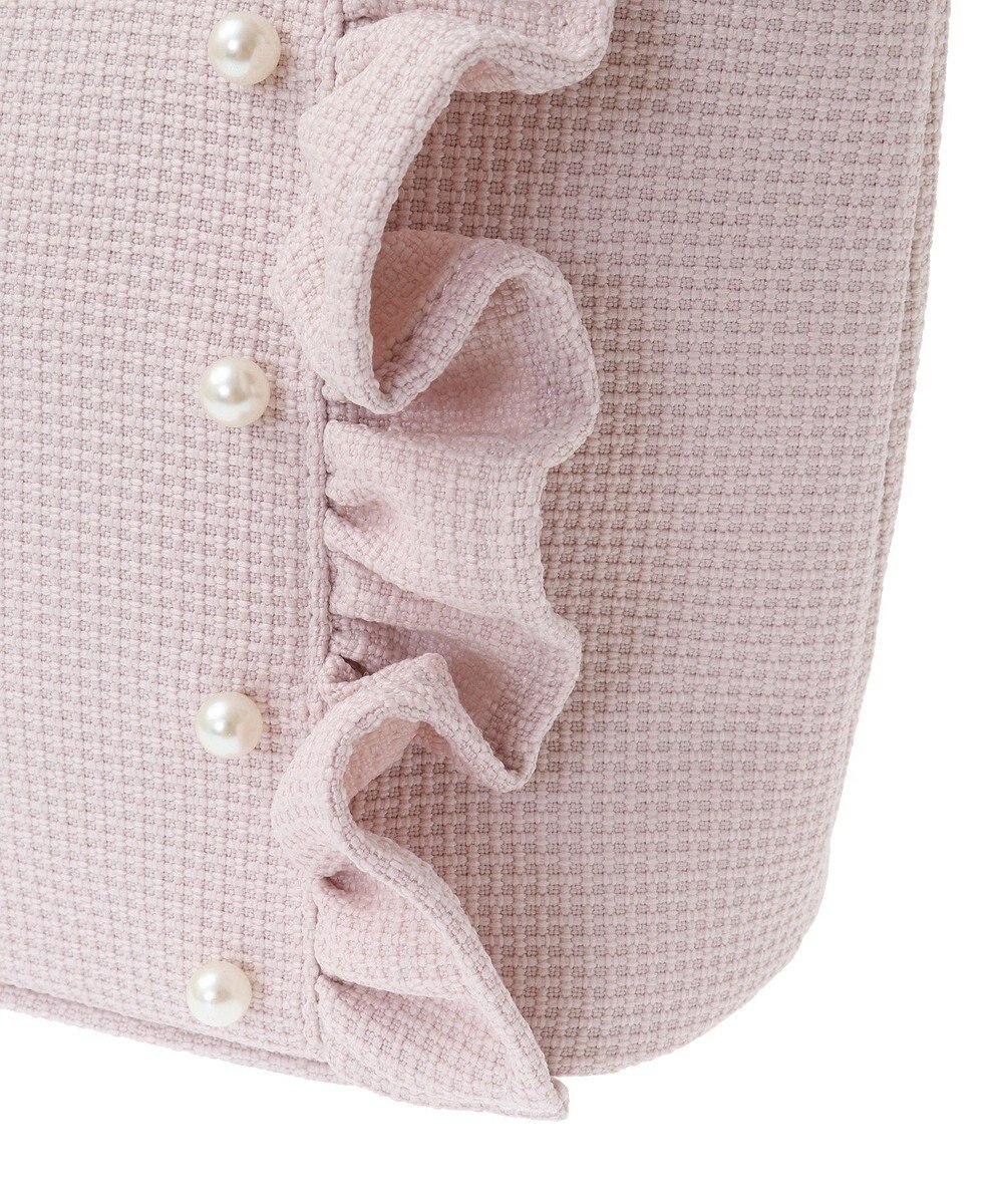 Maison de FLEUR 2WayフリルトートMバッグ 