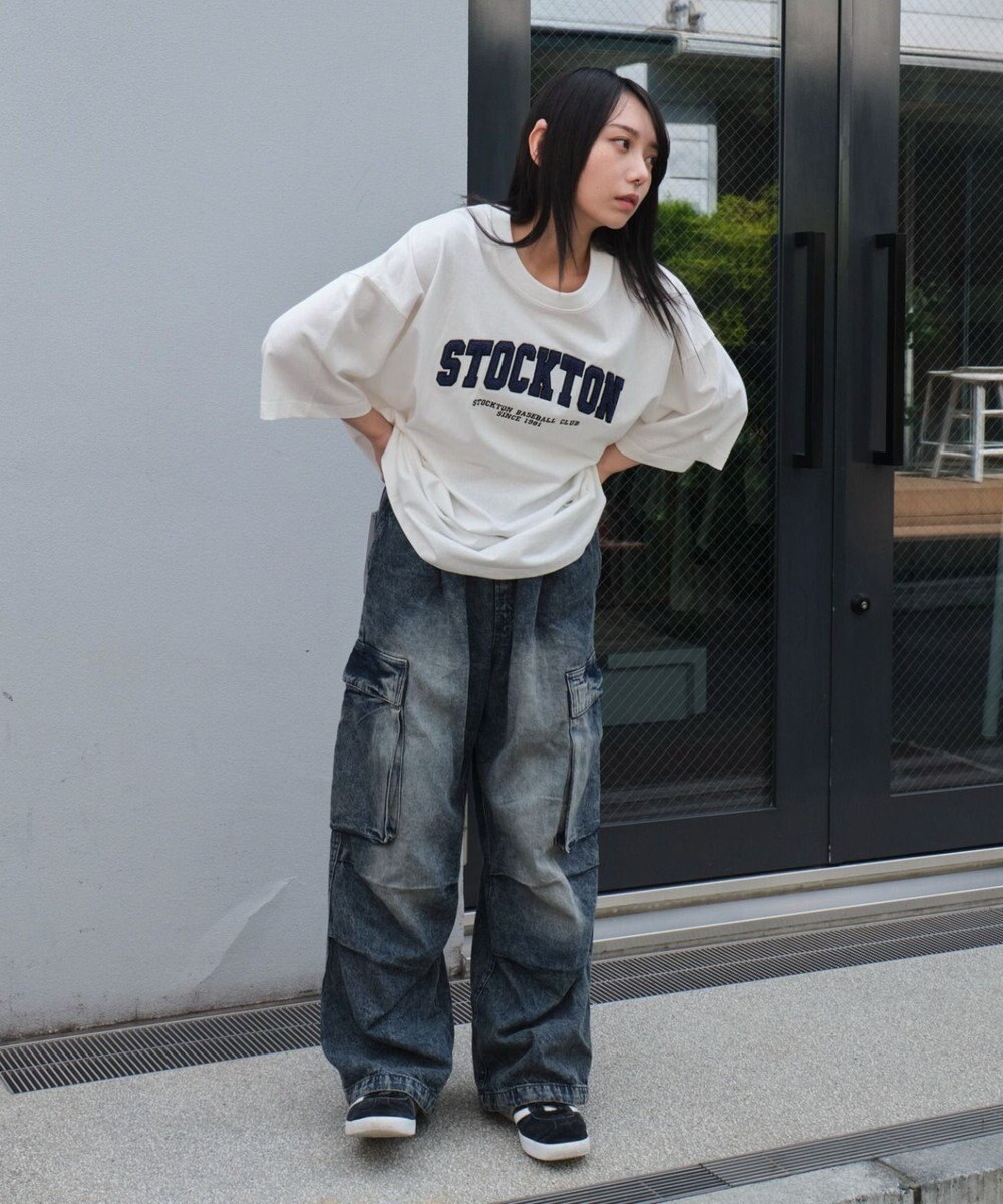 WEGO 【ユニセックス着用アイテム/MLサイズ展開】サガラワッペンロゴBIG　T（SS） 