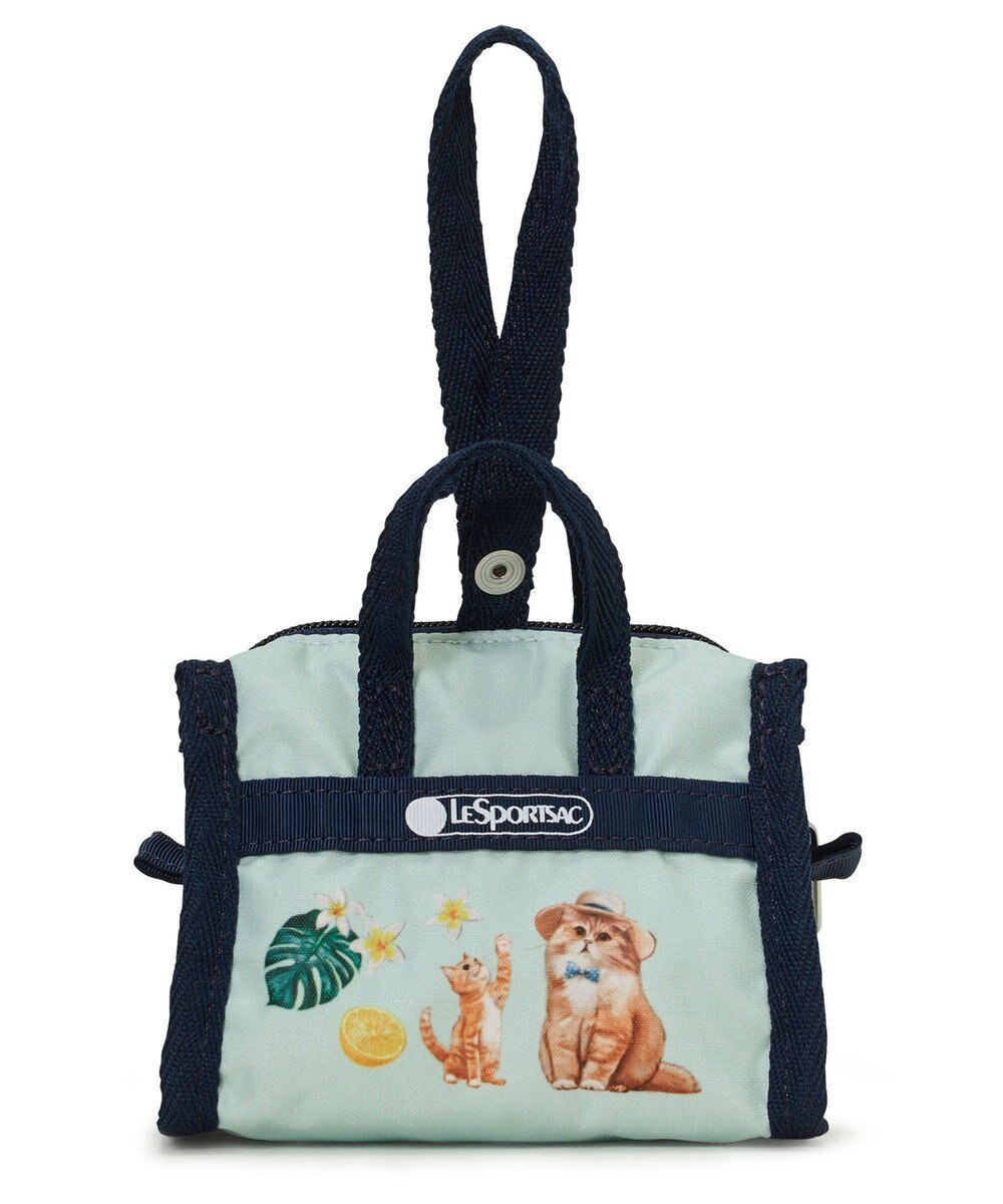 LeSportsac MICRO WEEKENDER CHARM/トロピカルミャオキャットマイクロウィークエンダーチャーム 