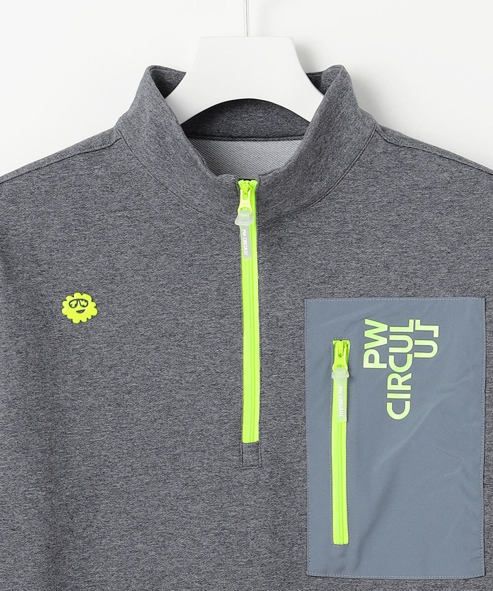 PW CIRCULUS 【MEN】 ハーフジップカットソー 