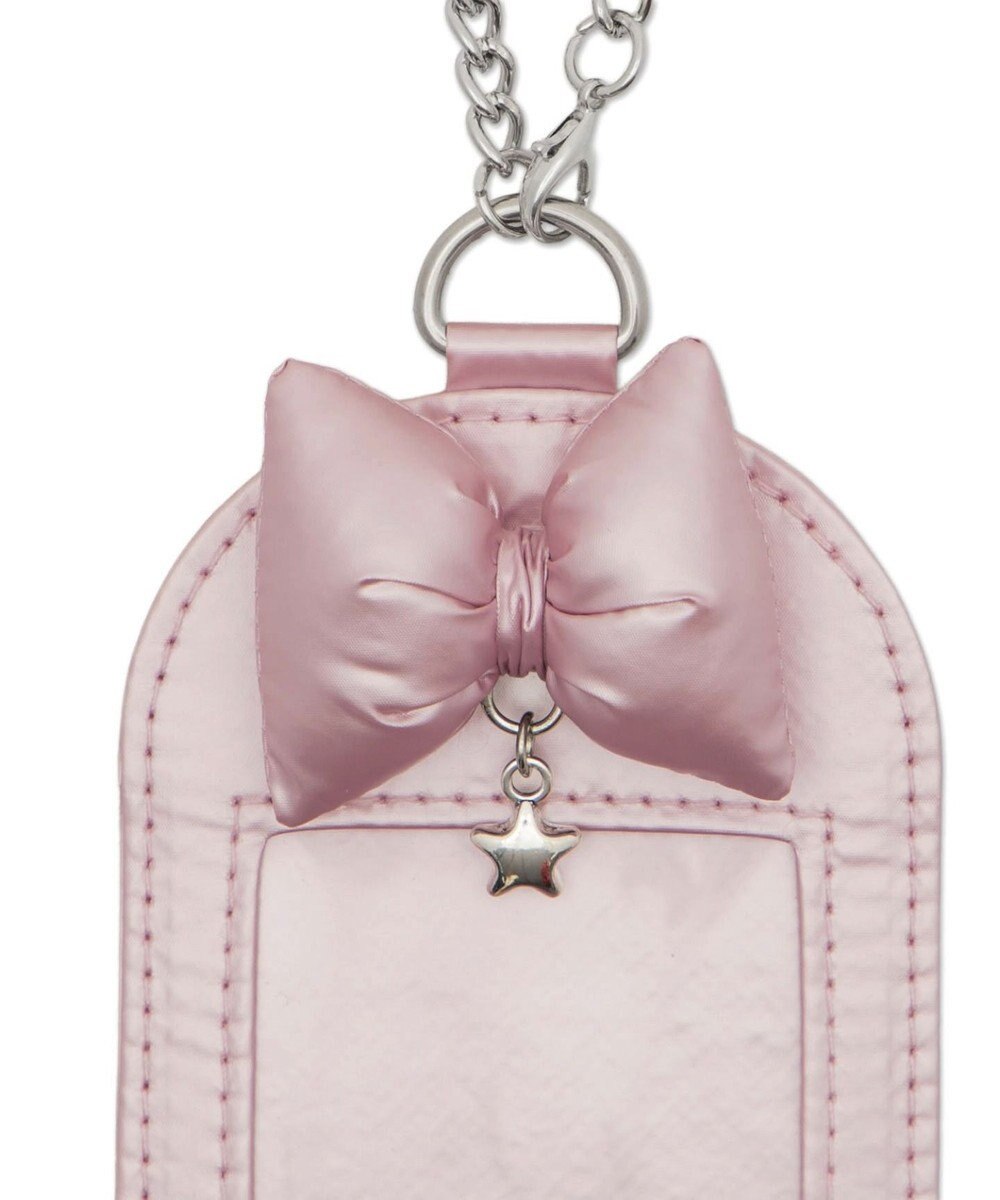 WEGO 【痛バ＆推し活グッズ】リボンクッションカードホルダーキーホルダー 