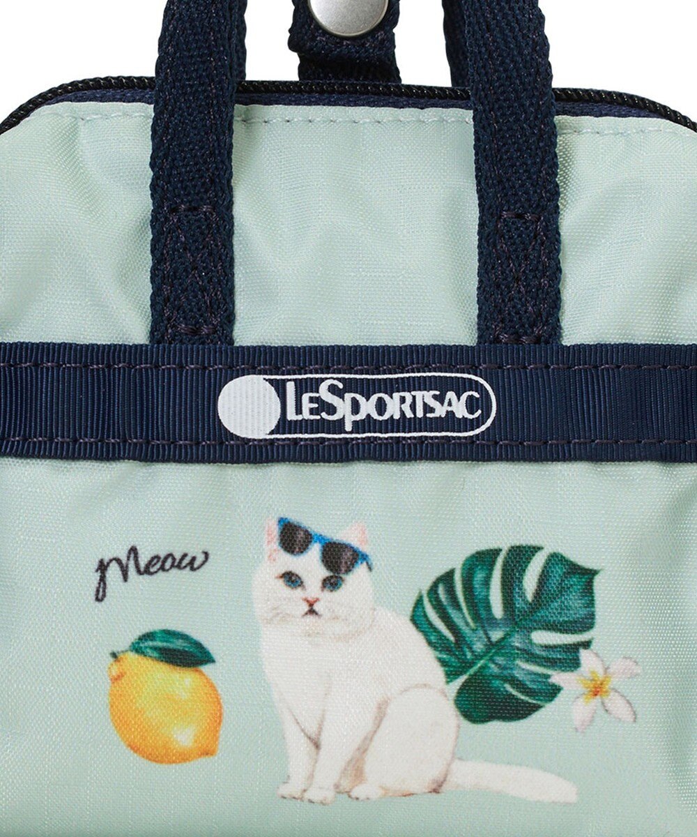 LeSportsac MICRO WEEKENDER CHARM/トロピカルミャオキャットマイクロウィークエンダーチャーム 