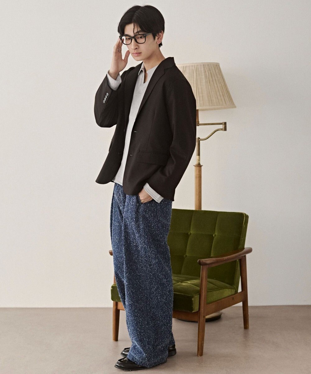 WEGO スキッパーニットポロ 