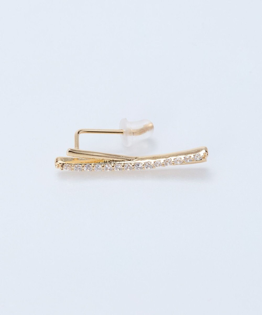 Phoebe 2wayクロッシングリュクスピアス&イヤリング(片耳) 