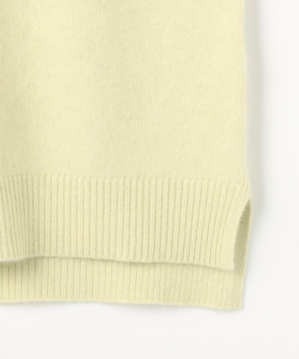 組曲 S フラッフィーファーＶネック ニット 