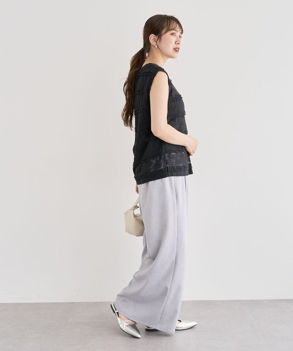 Green Parks ・ＳＵＧＡＲ　ＳＰＯＯＮ　フリルレースノースリーブ 