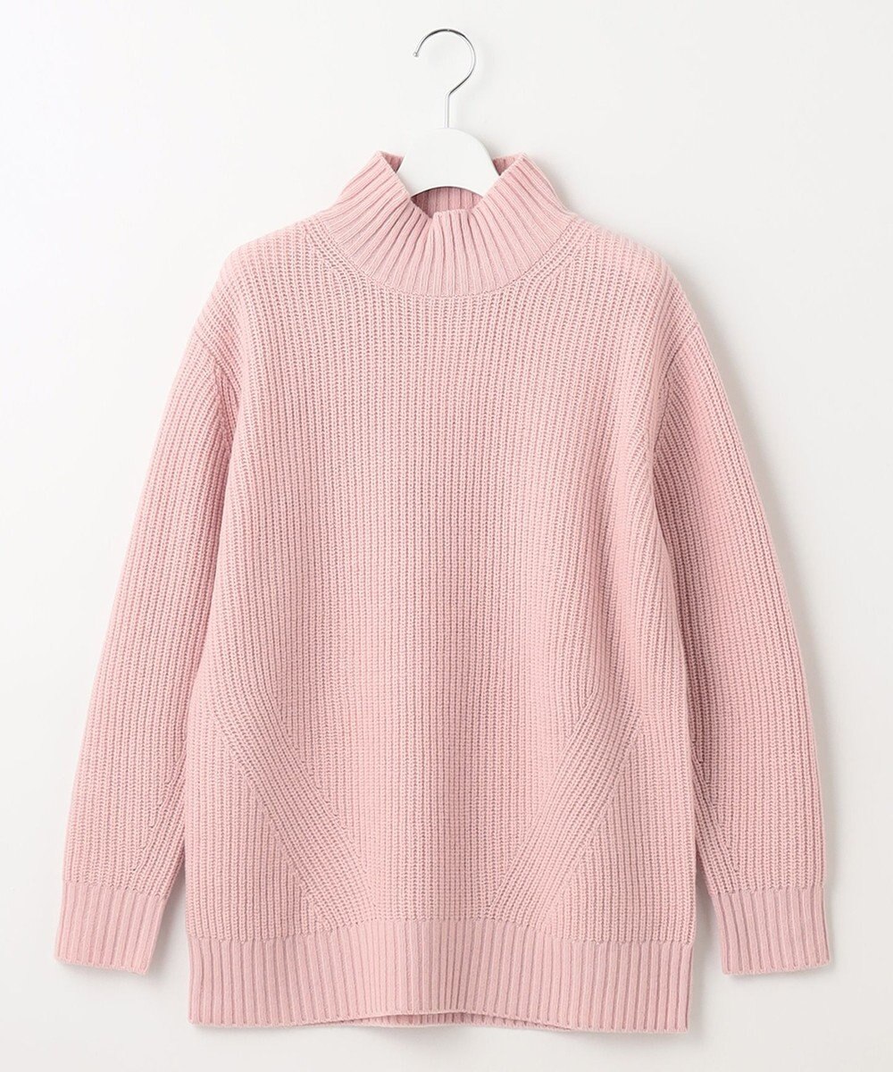 J.PRESS LADIES 【洗える】AUSSIE AIR ハイネック ミドルゲージ ニット 