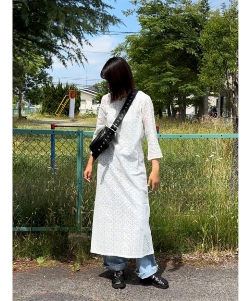 Green Parks AnriettMusee レースロングワンピース 