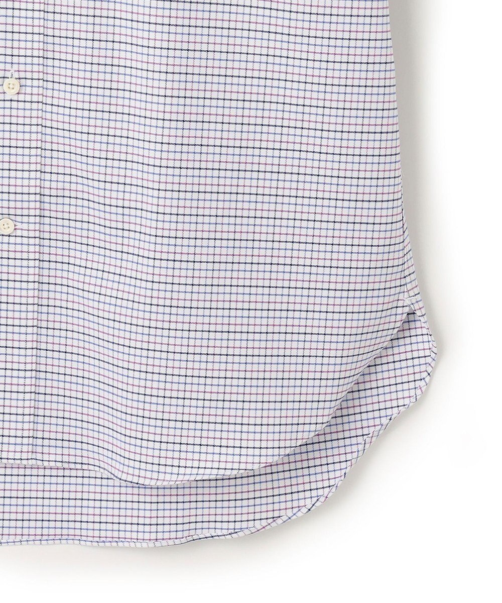 J.PRESS MEN 【WEB・一部店舗限定】オックスフォードトリプルカラーチェック 半袖シャツ/B.D 