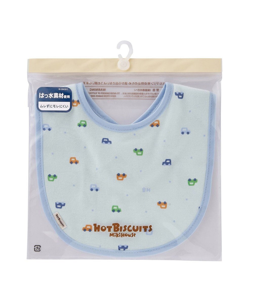 MIKI HOUSE HOT BISCUITS 総柄 スタイ はっ水 