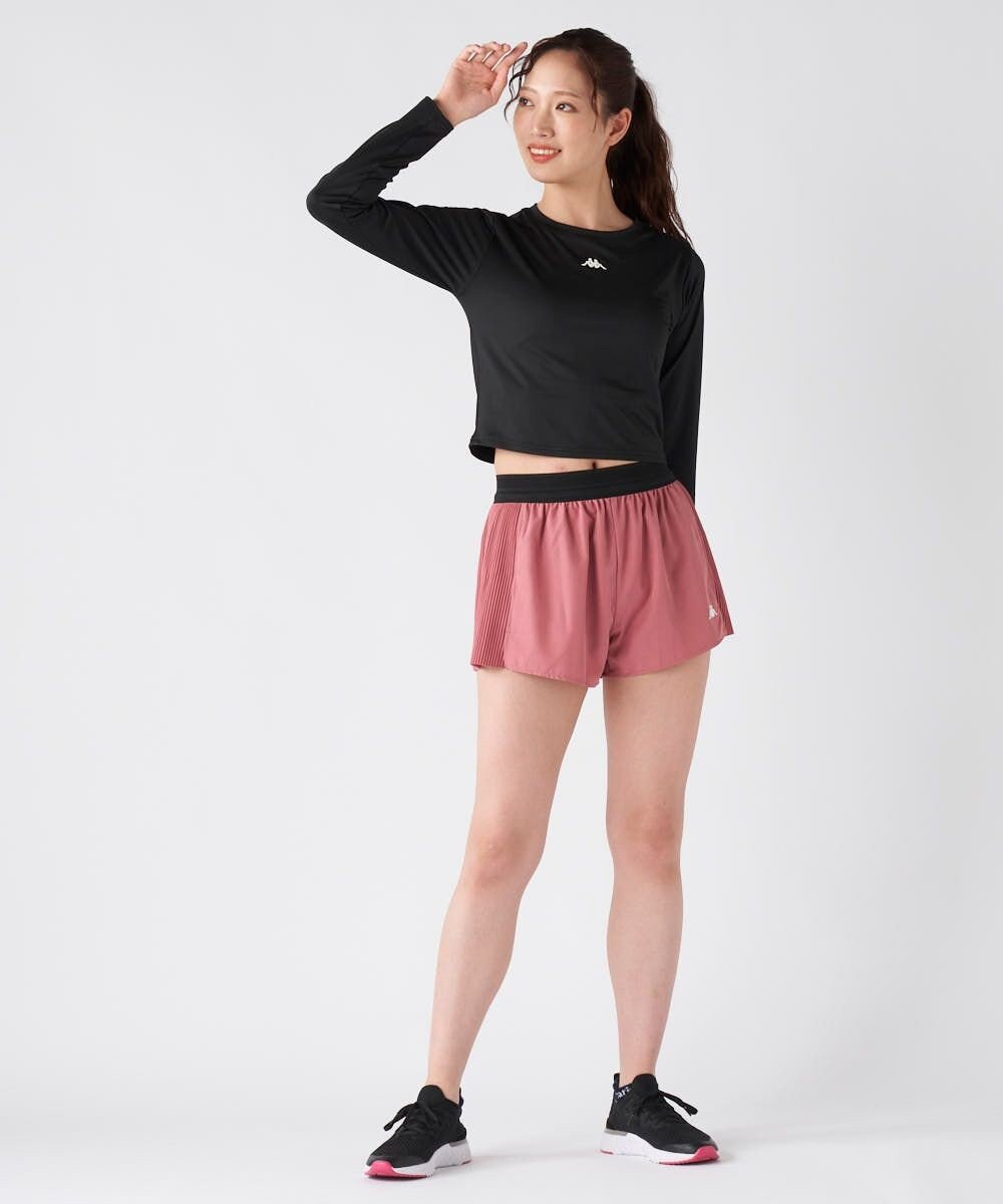 OP／FILA 【Kappa】ショート丈 マルチスポーツTシャツ 