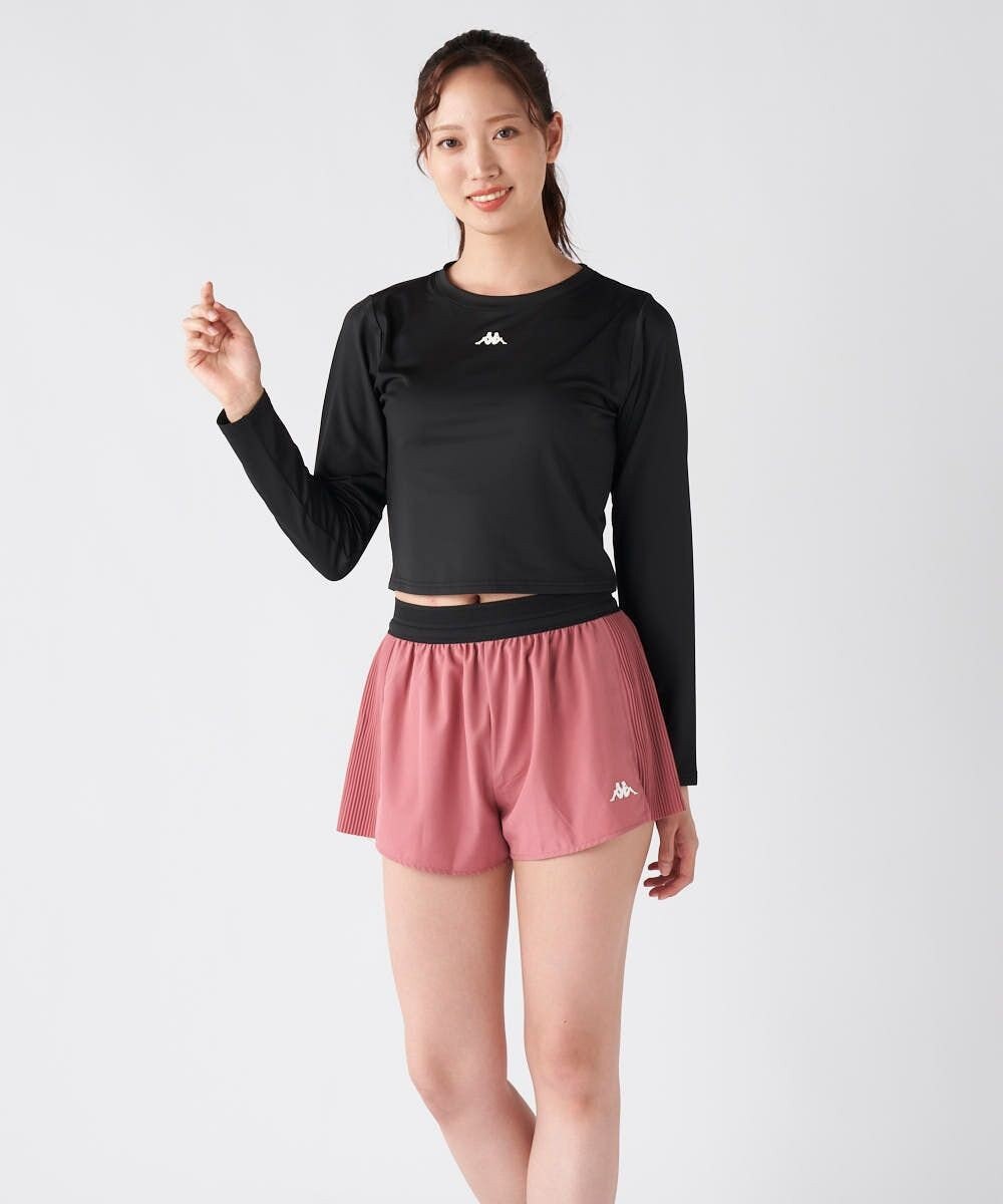 OP／FILA 【Kappa】ショート丈 マルチスポーツTシャツ 