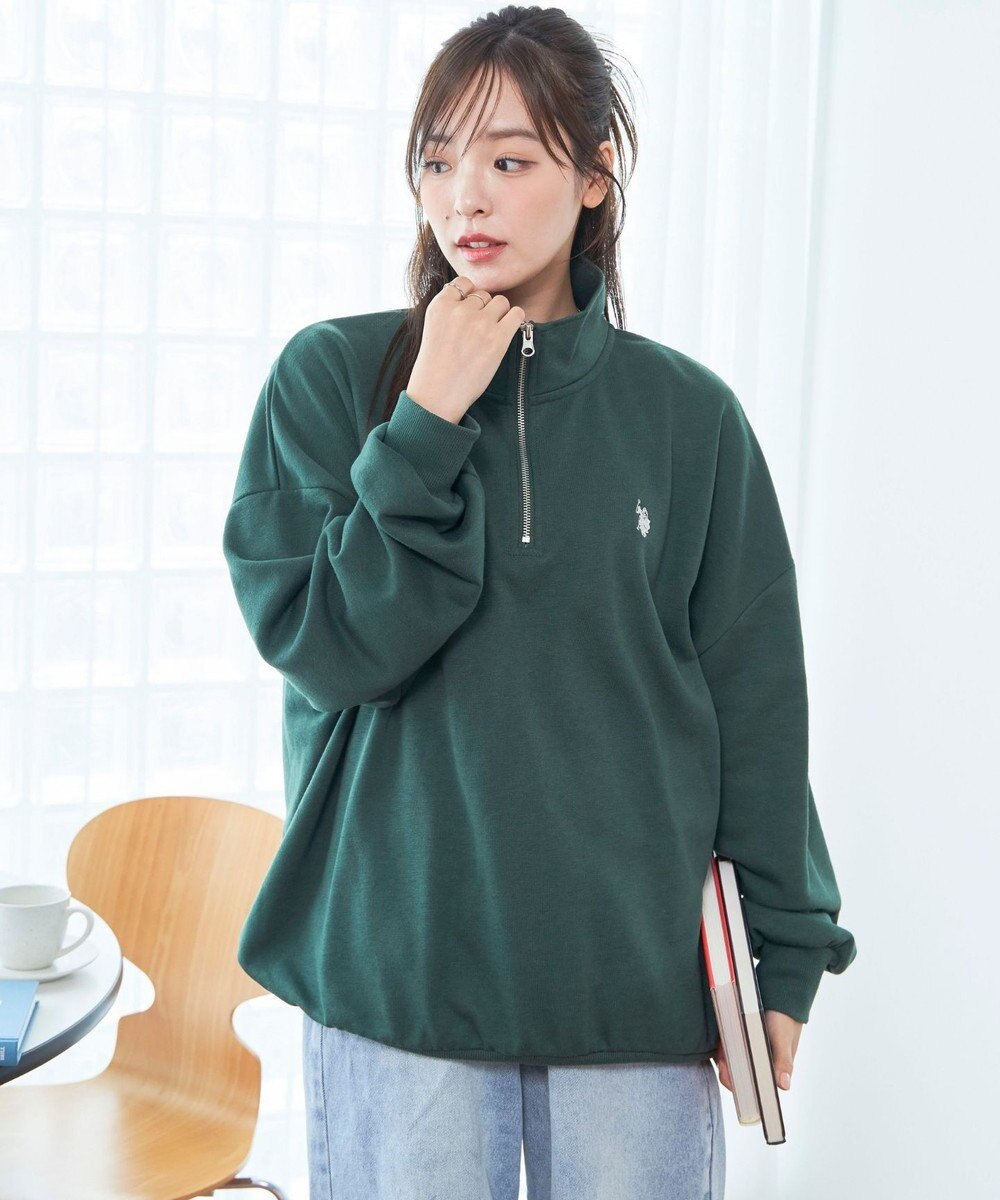 WEGO 【ユニセックス着用ITEM】別注　U.S POLO ASSN.　ハーフZIPPO 