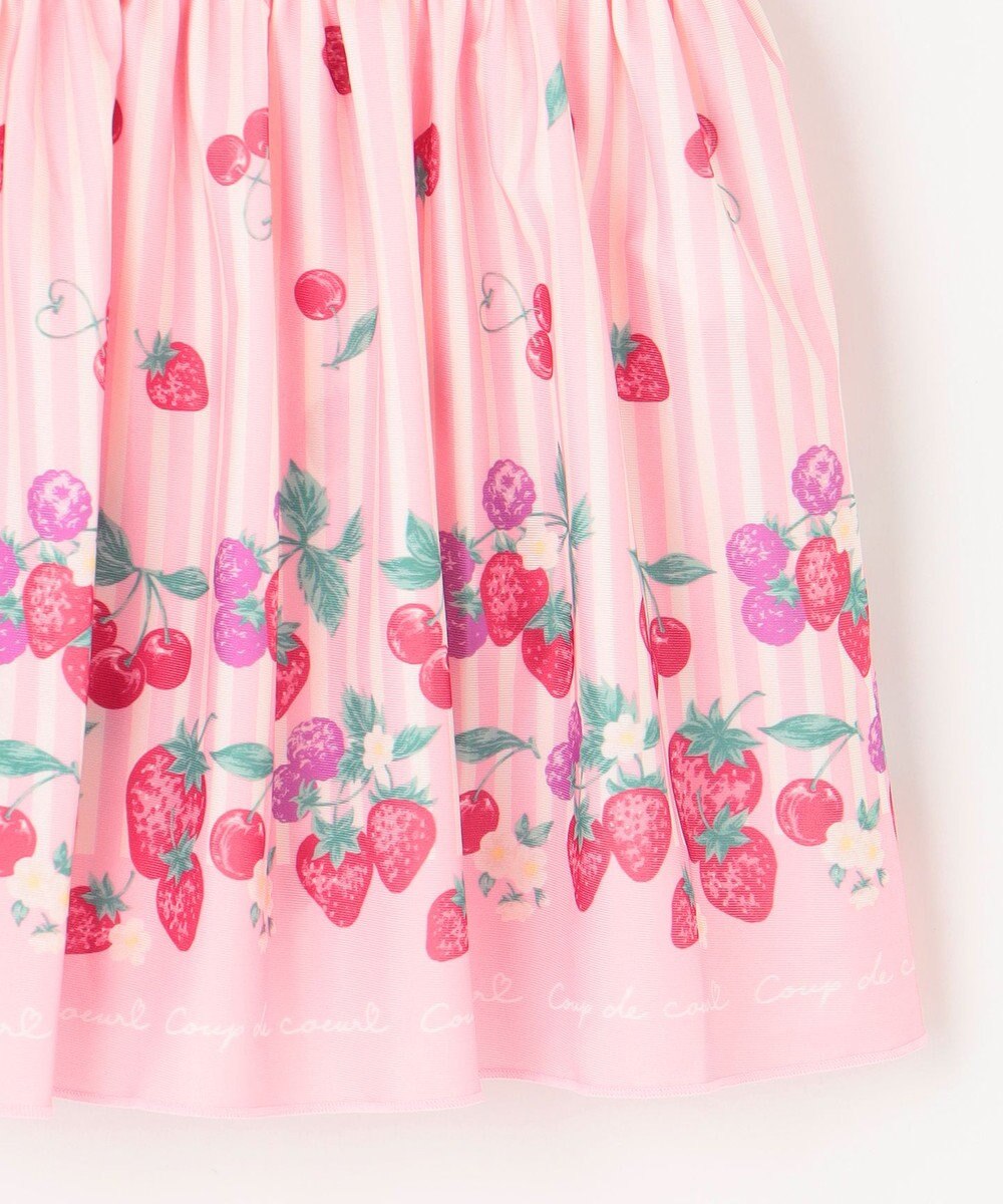 ANY KIDS ストライプ×フルーツ ワンピース 水着 