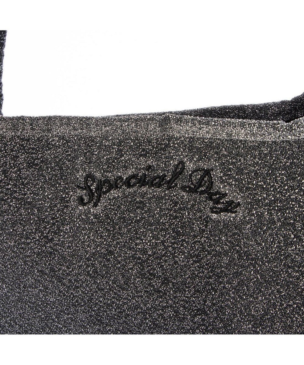 UNBILLION カシュカシュ cachecache / ラメワンポイント刺繍トート 