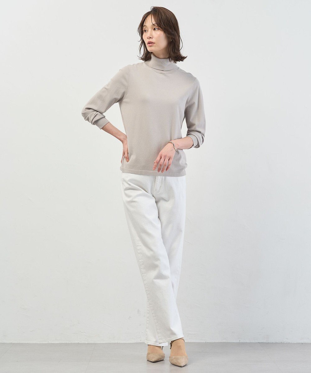 J.PRESS LADIES L 【人気のため新色追加】PRINCE タートルネック ニット 