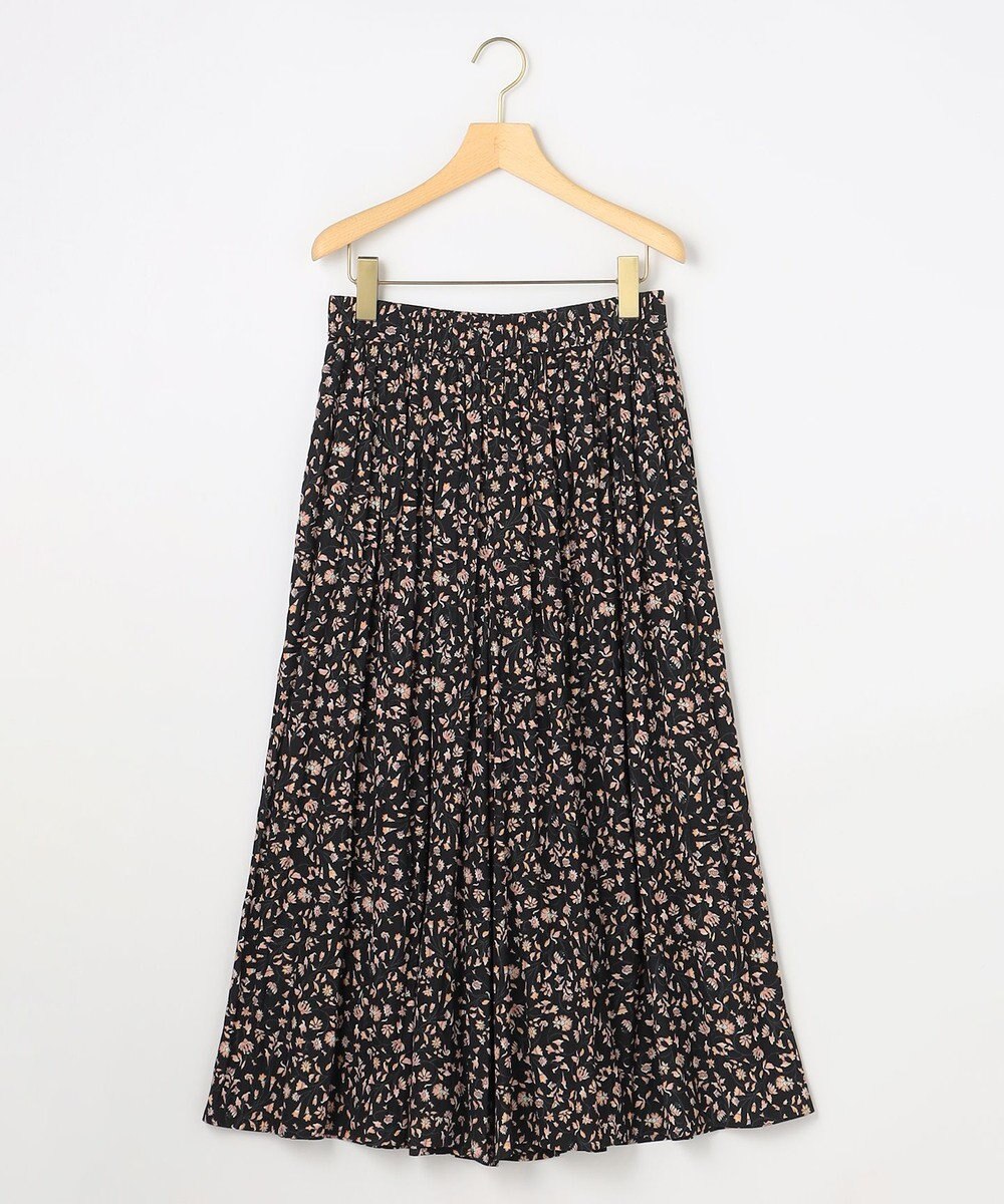 組曲 ギャザーライトデシン パンツ 