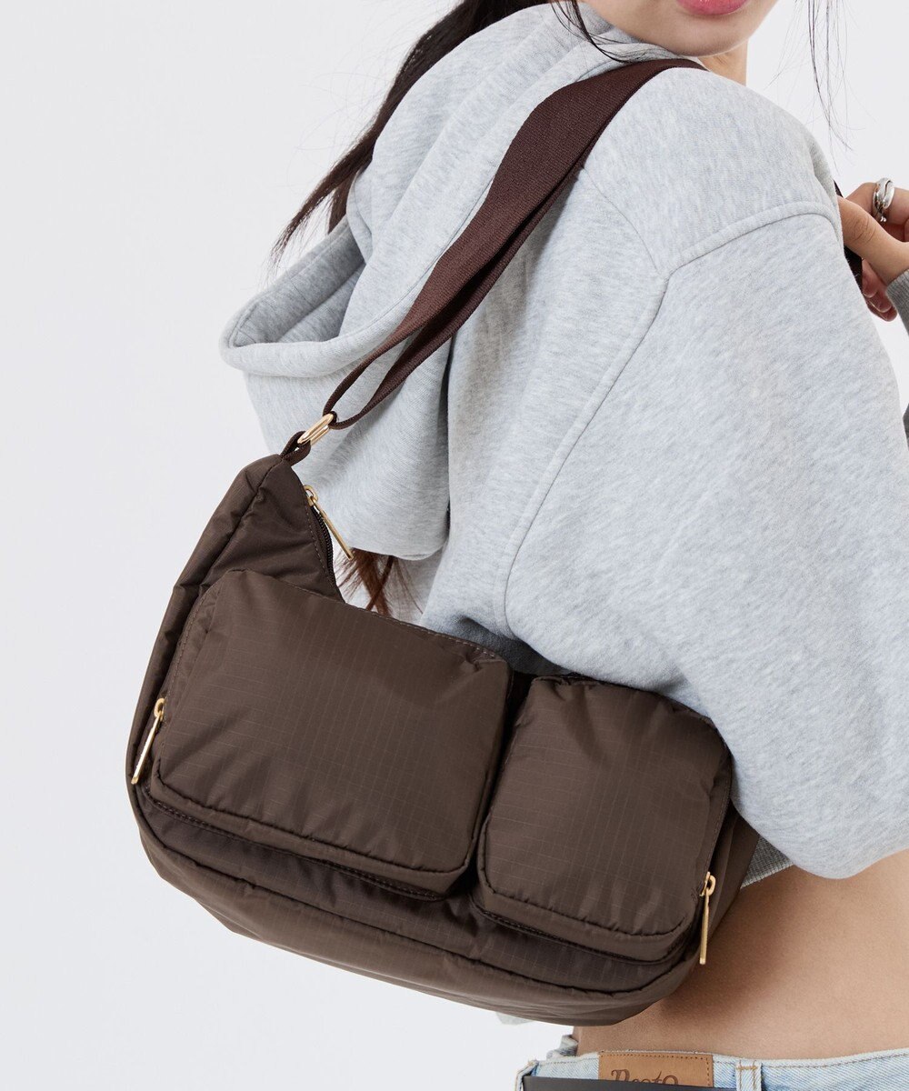 LeSportsac ON JOURNEY SHOULDER/アーバンアンバー 