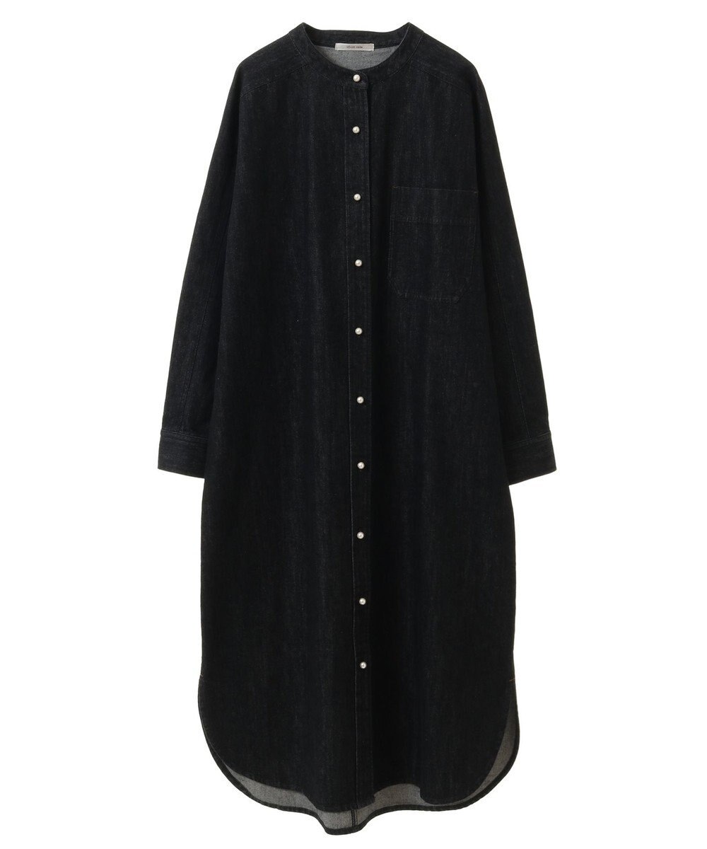 CRAFT STANDARD BOUTIQUE デニムパールボタンワンピース 