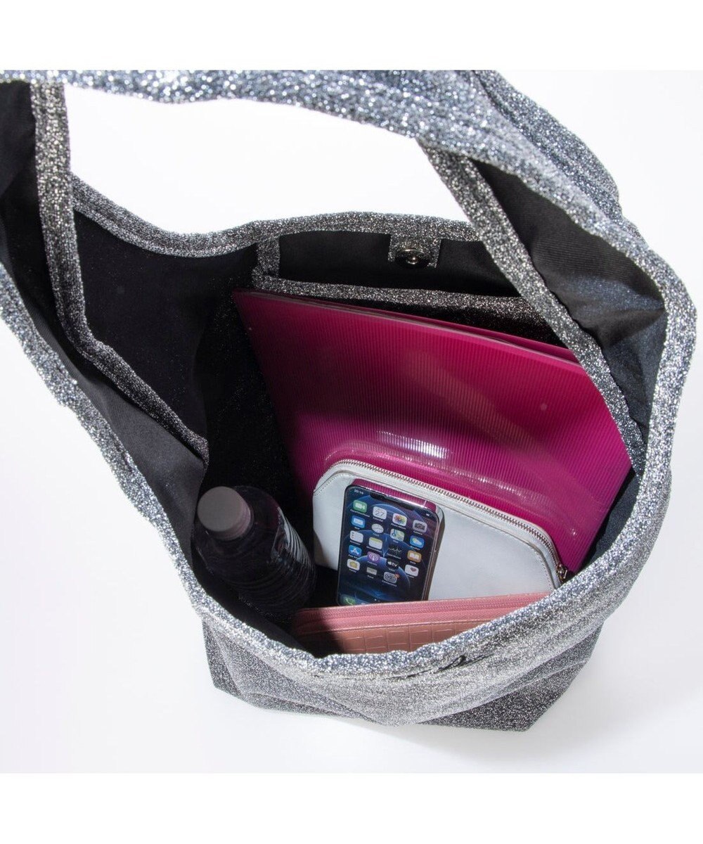 UNBILLION カシュカシュ cachecache / ラメワンポイント刺繍トート 