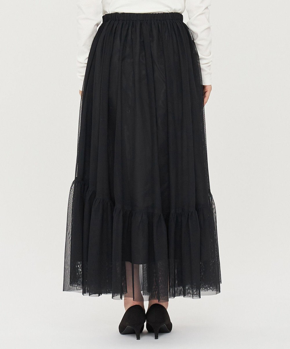 uncrave 【洗濯機洗い可】カクテルチュール スカート（uncrave STANDARD） 