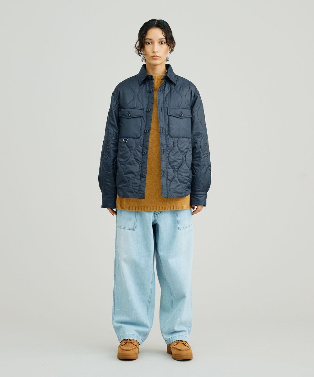 J.PRESS YORK STREET 【UNISEX】キルティング シャツジャケット 