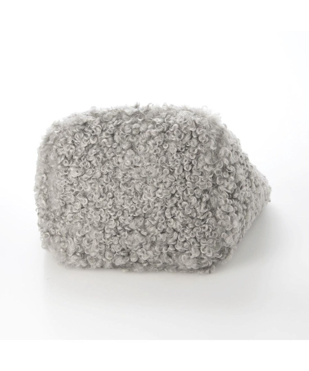 UNBILLION カシュカシュ cachecache / フェイクファー×チェック柄リバーシブルトート 