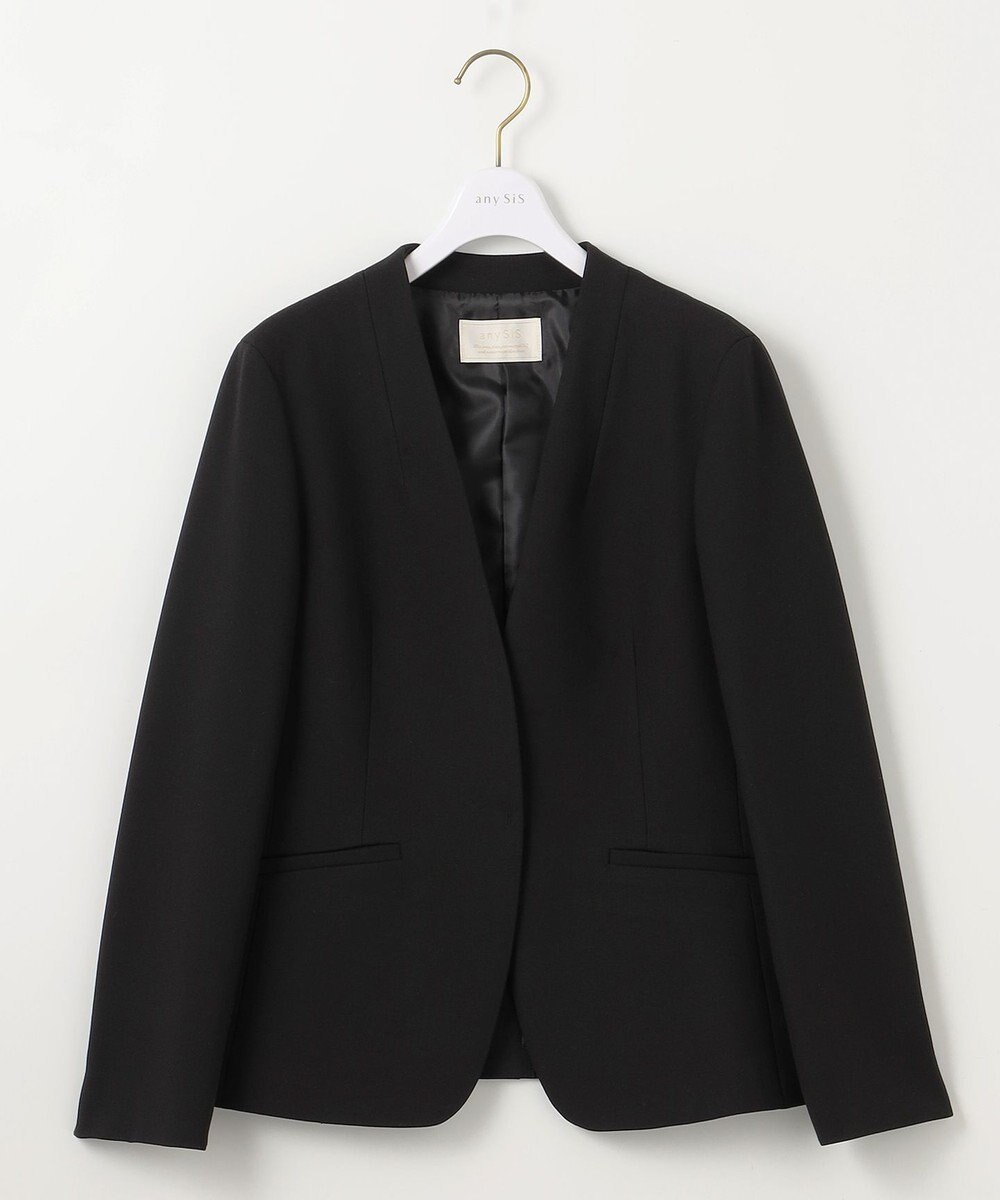 ANY SIS S 【保温効果/ストレッチ】シリーズ累計13万枚突破！ビューティサーモ ノーカラージャケット 
