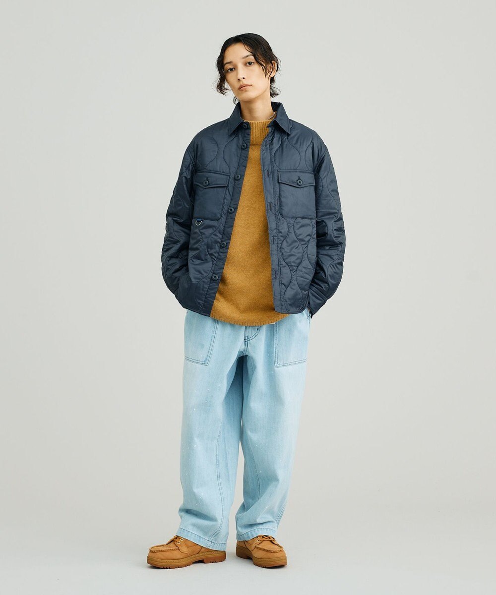 J.PRESS YORK STREET 【UNISEX】キルティング シャツジャケット 