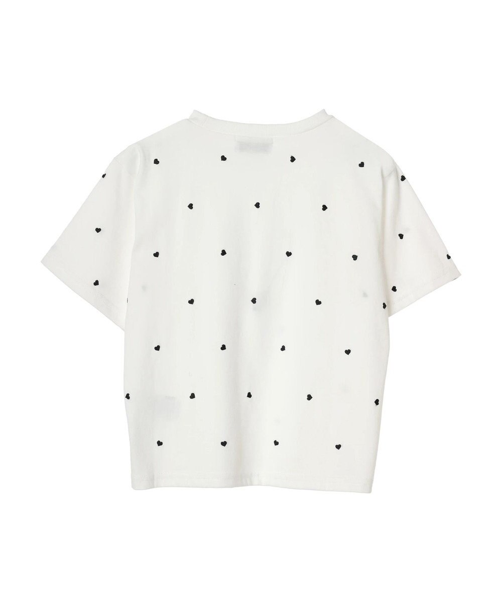 Green Parks ・Ｄｏｕｂｌｅ　Ｆｌａｇｓ　ハート刺繍ＴＥＥ 