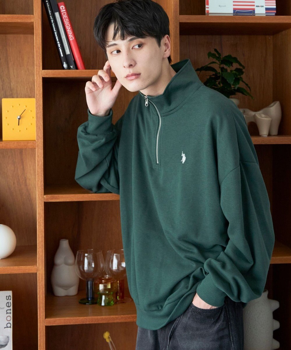 WEGO 【ユニセックス着用ITEM】別注　U.S POLO ASSN.　ハーフZIPPO 