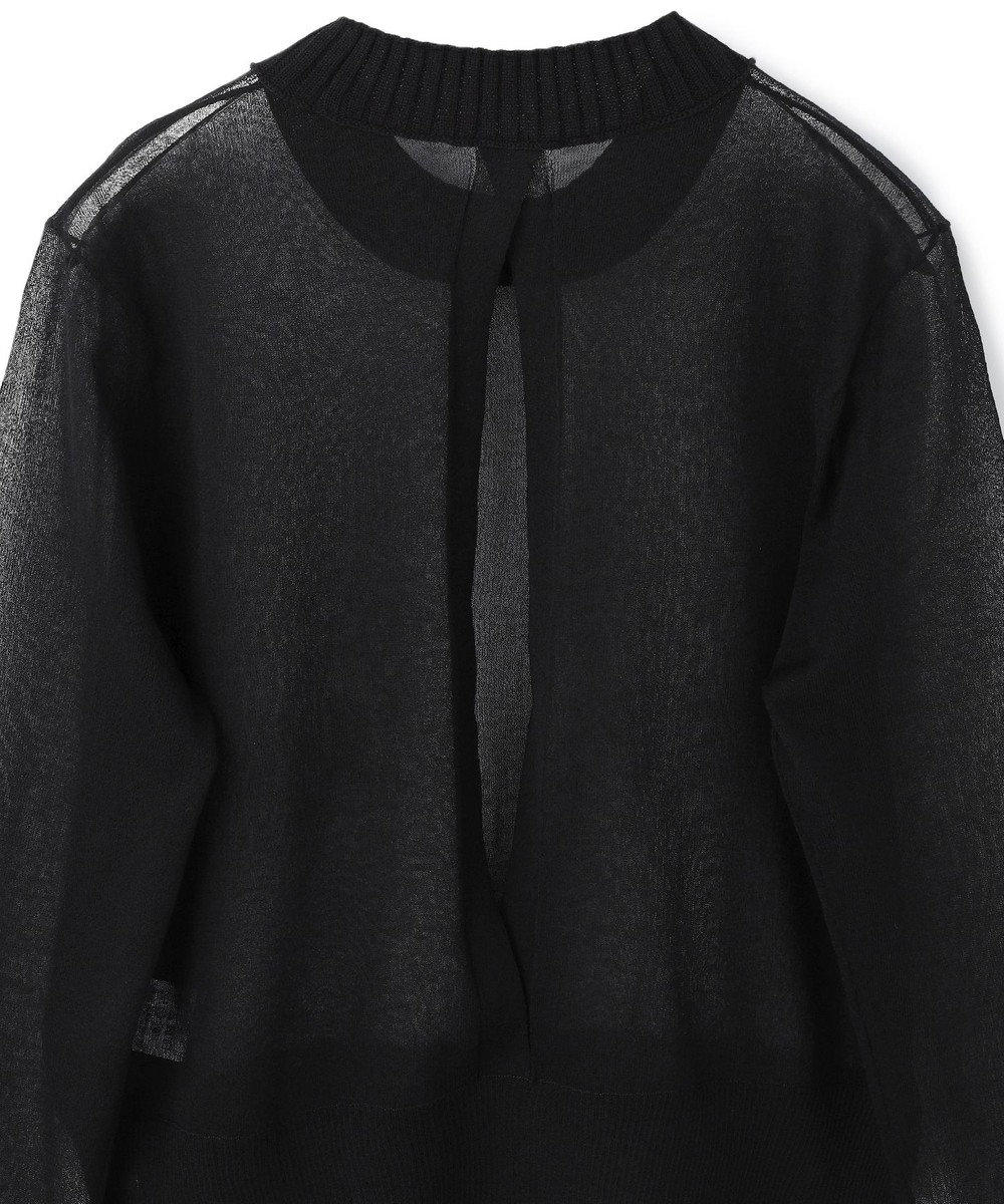 BEIGE， PYRRHOT / シアーコンビ バックスリットプルオーバー 