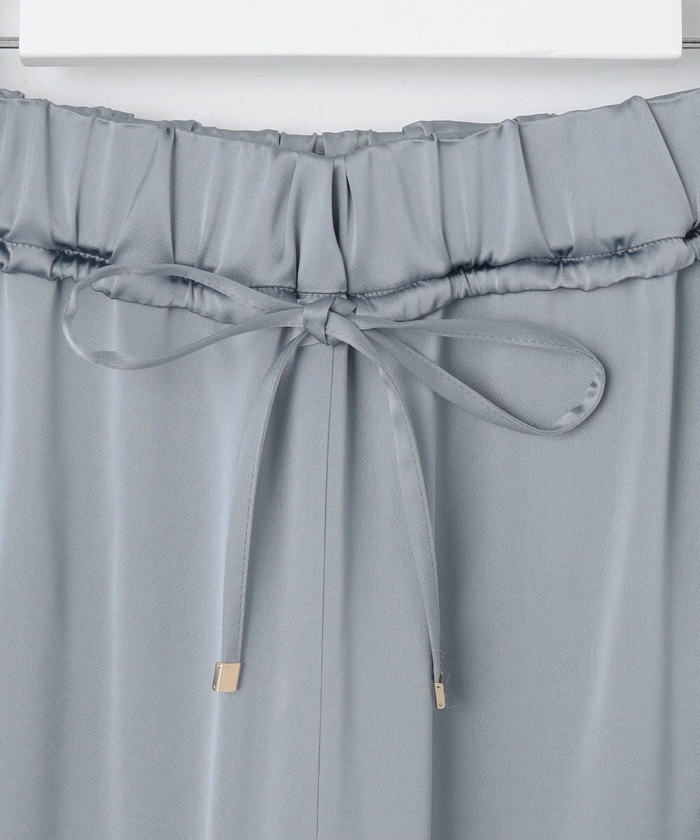 自由区 【Exclusive】シャイニーサテンドロスト パンツ 