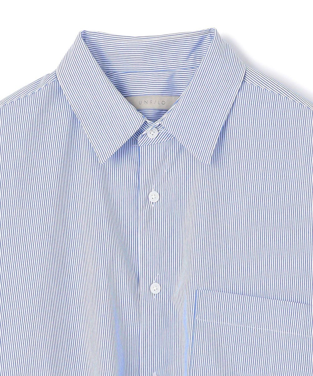UNFILO MENS コットンライク レギュラーカラー シャツ 