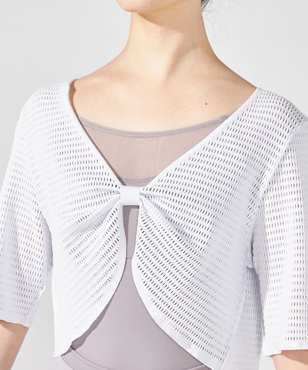 Chacott メッシュニット２Wayトップ 