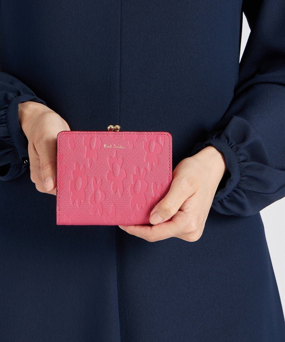 Paul Smith デイジーレザー がま口財布 