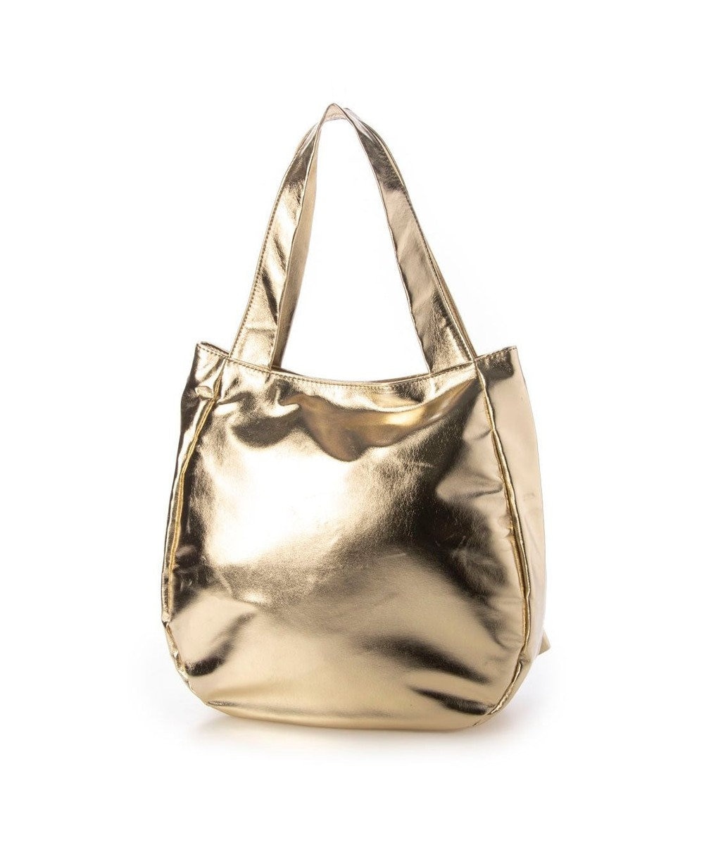 UNBILLION カシュカシュ cachecache / 合皮フリルトートバッグ 