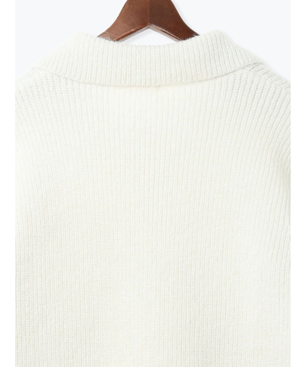 Te chichi フラットカラーメタル釦ニットジャケット《2025winter catalog item》 