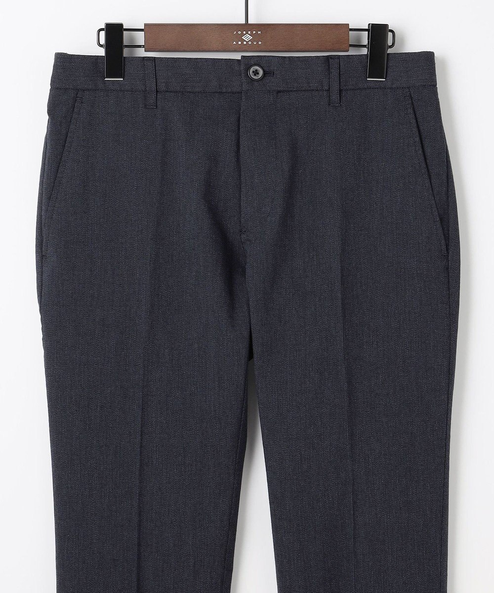JOSEPH ABBOUD 【ウエストも伸びる!オーガニックコットン使用】サマームリネ パンツ 