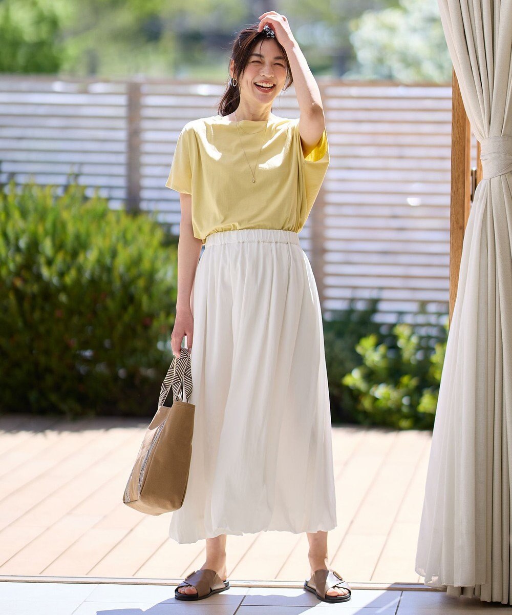 ANY エニィファンクションフレンチスリーブTシャツ 