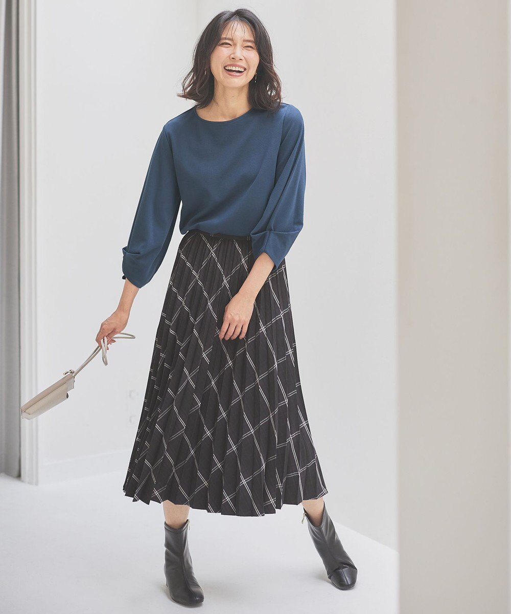 ANY L 【洗濯機可】タックスリーブ プルオーバー 