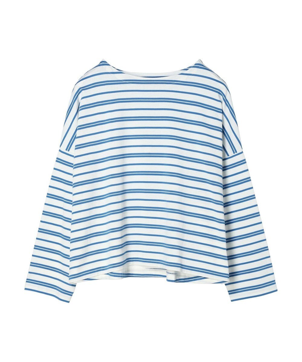 AMERICAN HOLIC ボートネックボーダープルオーバー 