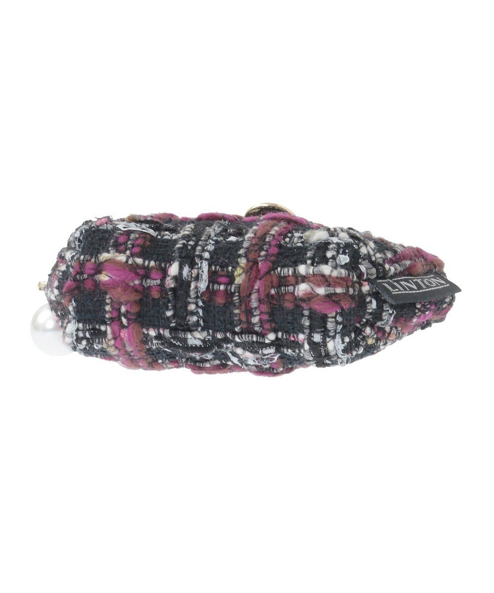 Maison de FLEUR LINTONツイードコインケース 