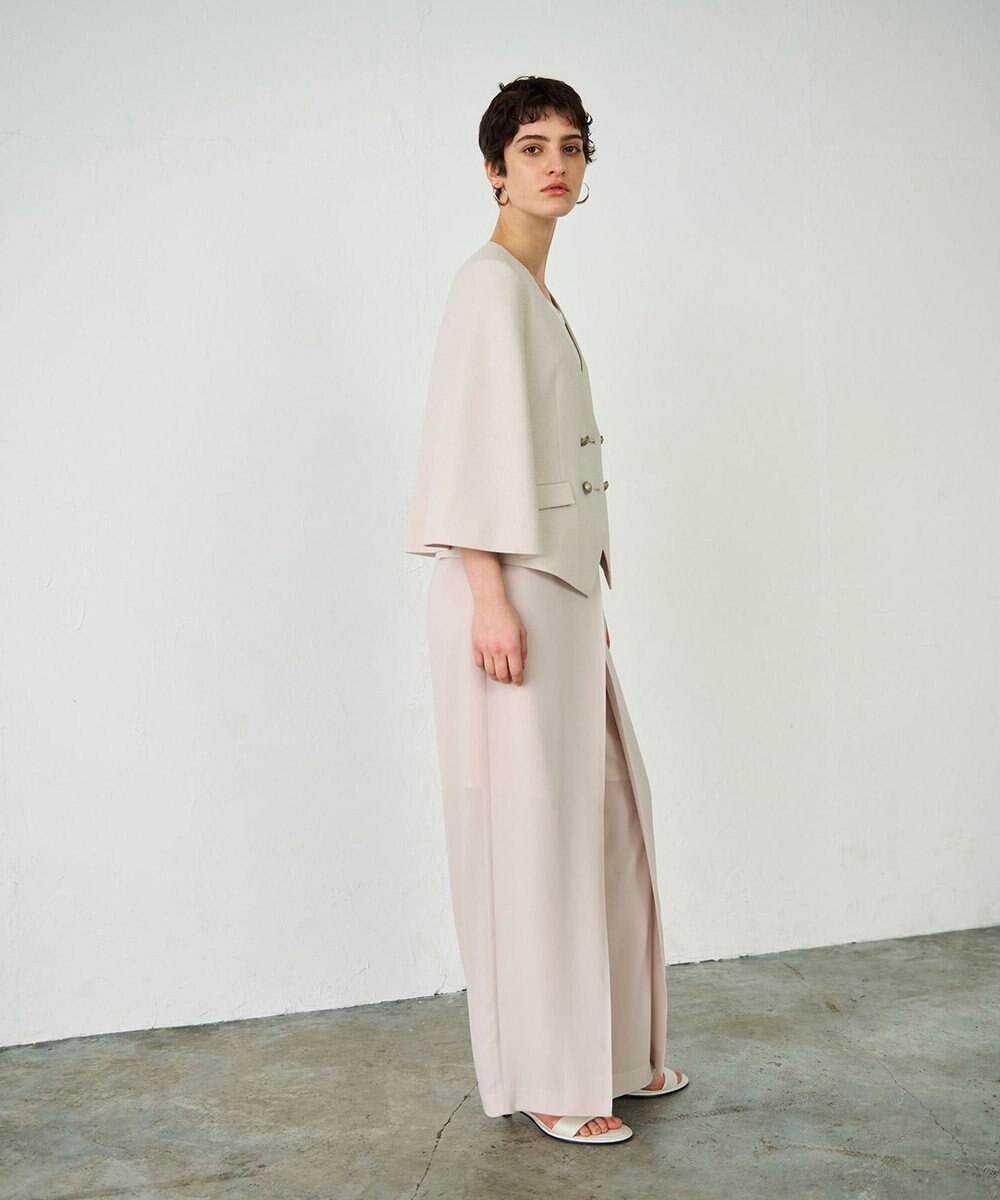 GRACE CONTINENTAL ケープスリーブジャケット 