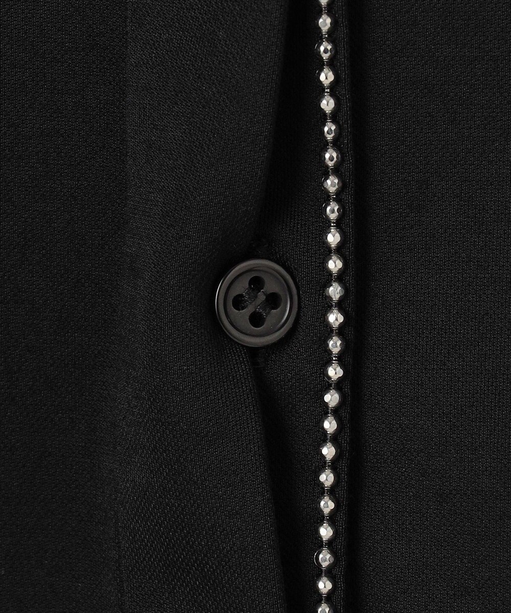 ICB 【洗える】コンパクトモクロディ バンドカラーカットソー［ボールチェーン］ 