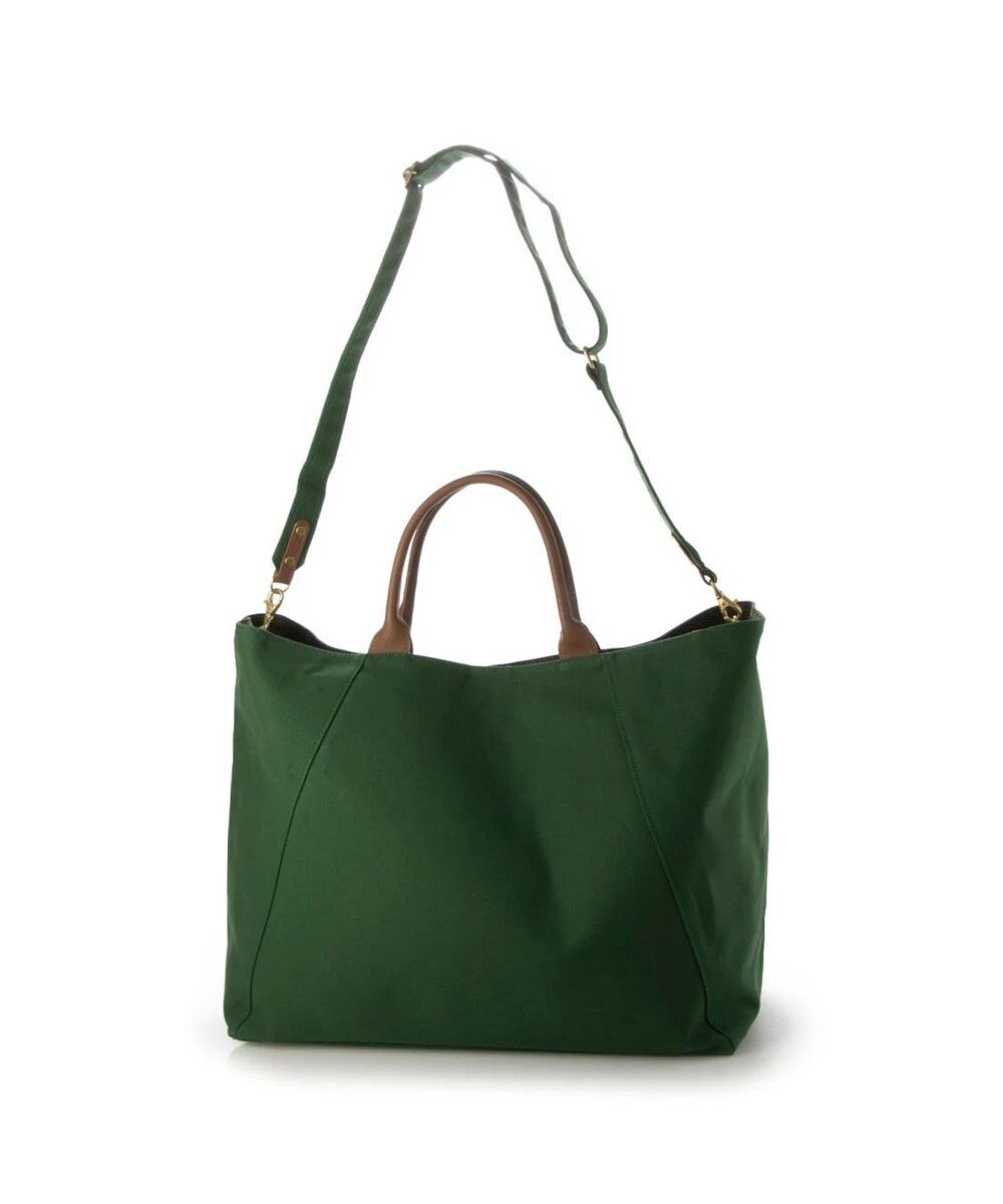 UNBILLION perche パラフィンキャンバス2wayボストントート 