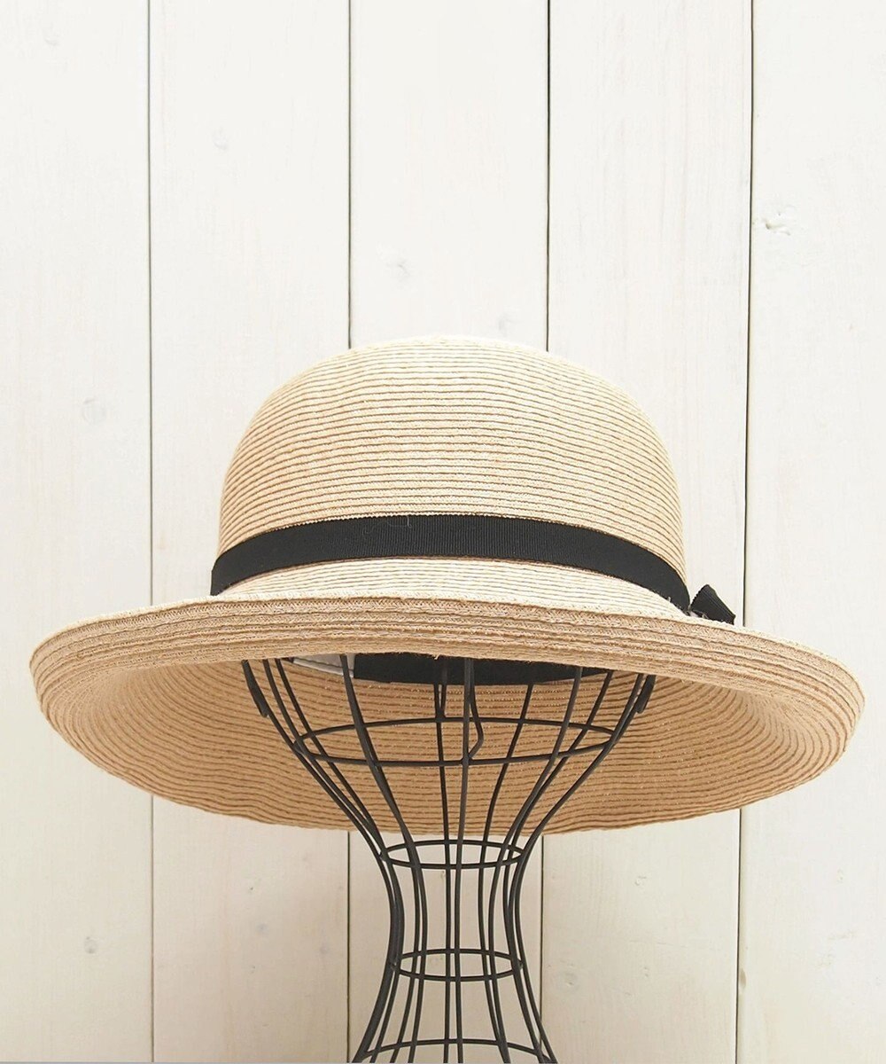 石田製帽 ラフィアブレード ソフトハットセーラ 